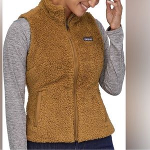 Patagonia Tan Sherpa Vest
